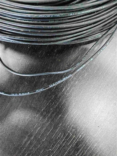 Wayar 0.5mm² - Hitam